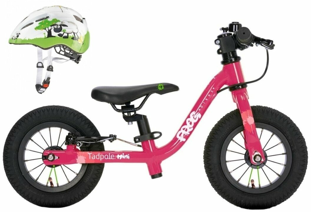 Frog Tadpole Mini SET 10" Pink Vélo sans pédales