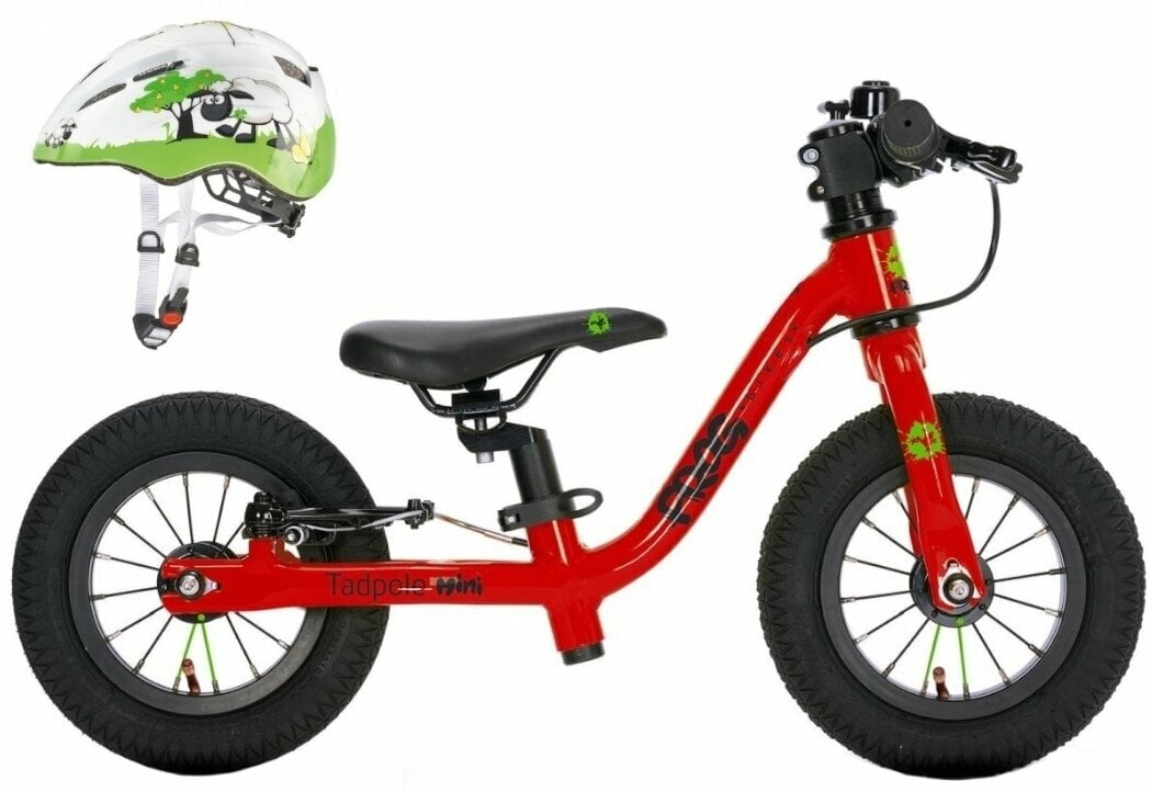 Vélo sans pédales Frog Tadpole Mini SET 10" Red Vélo sans pédales
