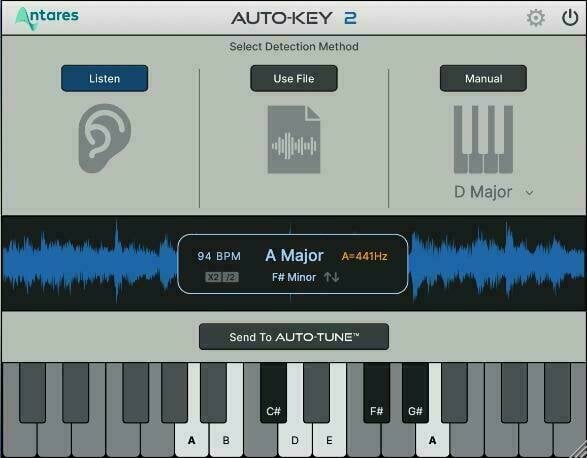 Logiciel de studio Plugins d'effets Antares Auto-Key 2 (Produit numérique)