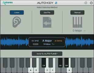Студио софтуер Plug-In ефект Antares Auto-Key 2 (Дигитален продукт)