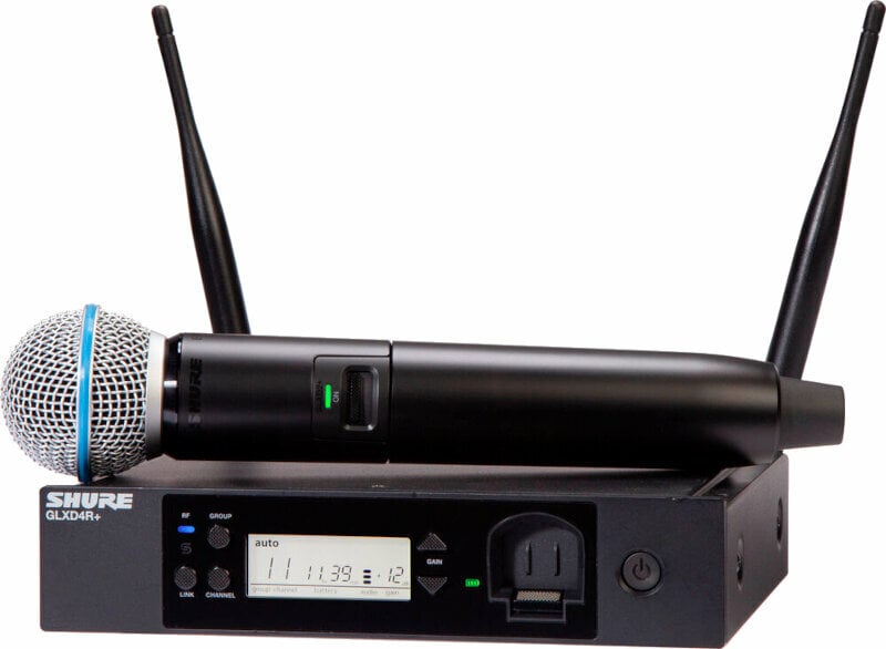 Wireless Handheld Microphone Set Shure GLXD24R+E/B58-Z4 2,4 GHz-5,8 GHz