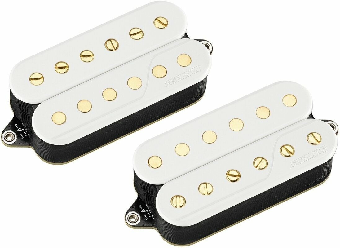 Tonabnehmer für Gitarre Fishman Fluence Custom Series Scott LePage Pickup Set White