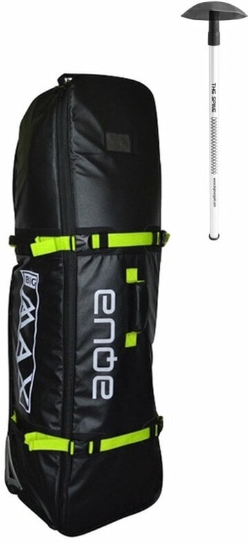 Travel Bag Big Max Aqua TCS Travelcover Black/Lime + The Spine SET