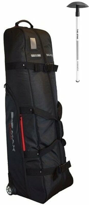 Travel Bag Big Max Traveler Travelcover Black + The Spine SET