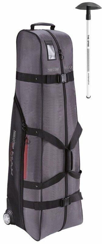 Travel cover Big Max Traveler Travelcover Charcoal/Black + The Spine SET