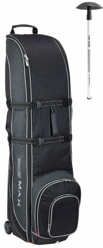 Travel Bag Big Max Wheeler 3 Travelcover Black + The Spine SET