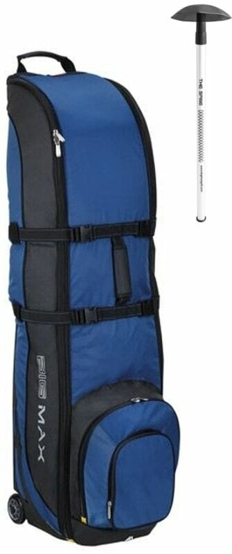 Travel Bag Big Max Wheeler 3 Travelcover Black/Blue + The Spine SET