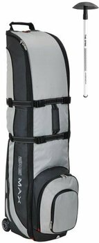 Travel Bag Big Max Wheeler 3 Travelcover Black/Silver + The Spine SET - 1