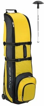 Travel Bag Big Max Wheeler 3 Travelcover Black/Yellow + The Spine SET - 1