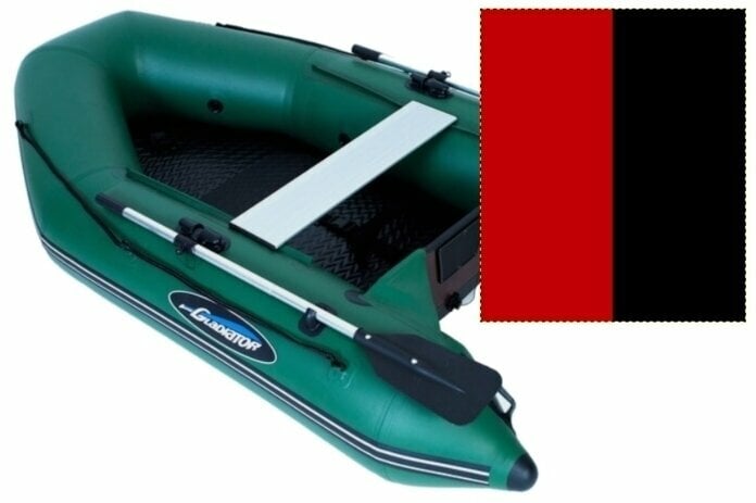 Inflatable Boat Gladiator Inflatable Boat AK260AD 260 cm Red/Black