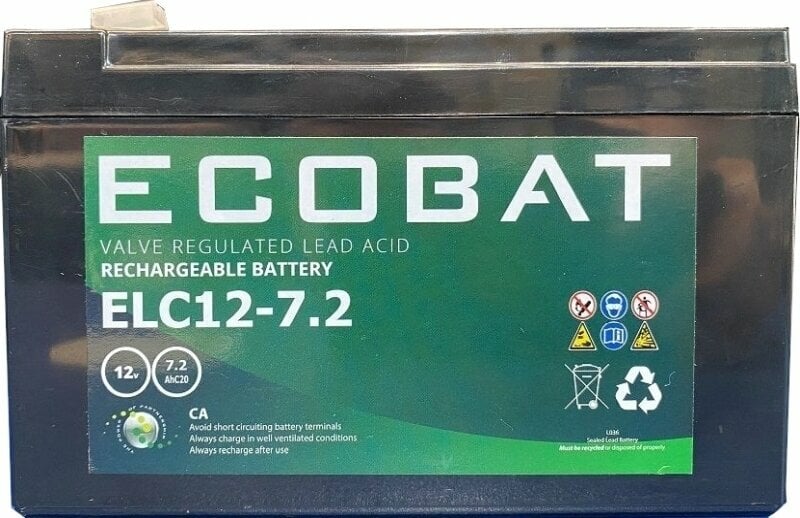 Accumulator Ecobat AGM 12 V 7 Ah Accumulator