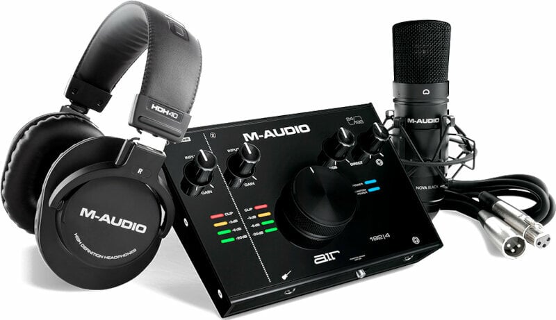 USB-audio-interface - geluidskaart M-Audio AIR 192|4 Vocal Studio Pro