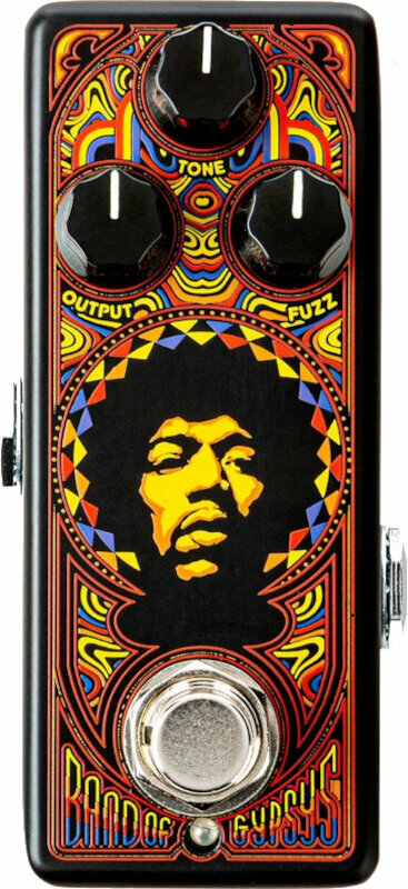 Guitar Effect Dunlop Jimi Hendrix JHW4 '69 Psych Series Band of Gypsys Fuzz Mini