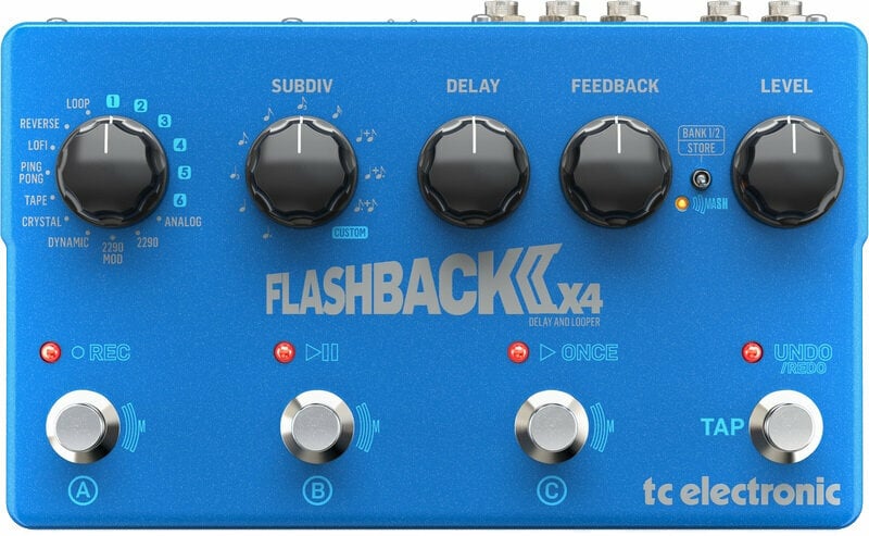 Guitar Effect TC Electronic Flashback 2 X4 Delay
