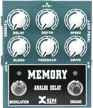Guitar Effect XVive W3 Memory Analog Delay - 1