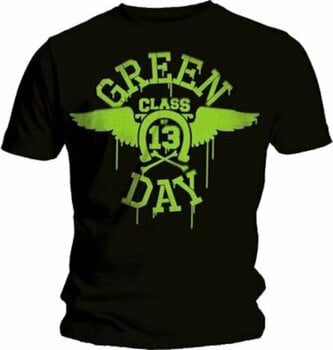 T-Shirt Green Day T-Shirt Neon Black Men Black L - 1