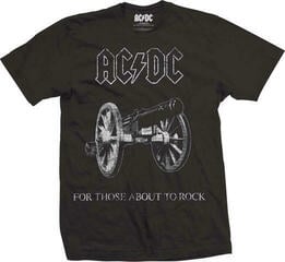 Camiseta de manga corta AC/DC About To Rock Black