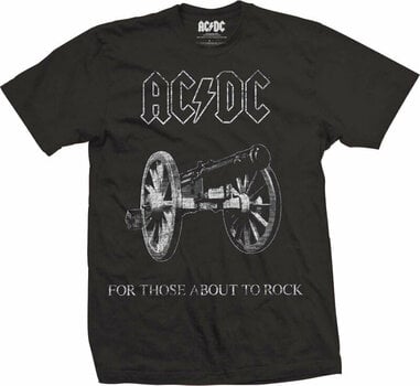 T-Shirt AC/DC T-Shirt About To Rock Unisex Black M - 1