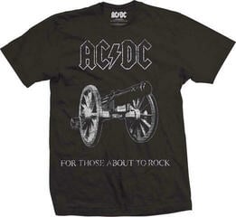 T-shirt AC/DC About to Rock Black XL T-shirt