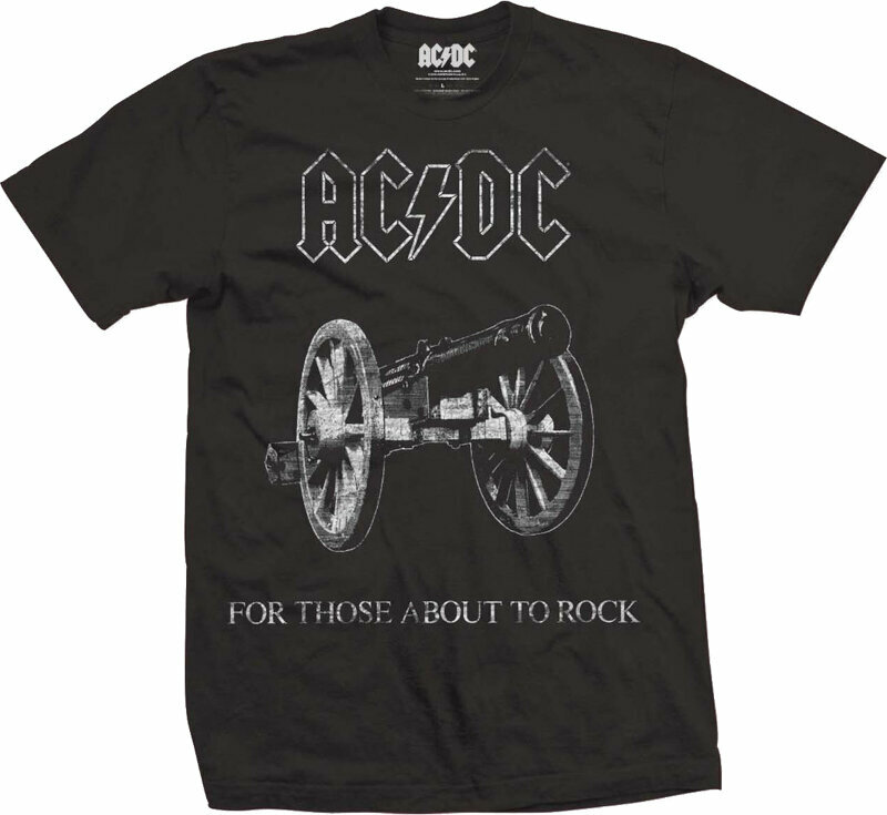 Košulja AC/DC Košulja Unisex About to Rock Black 3XL