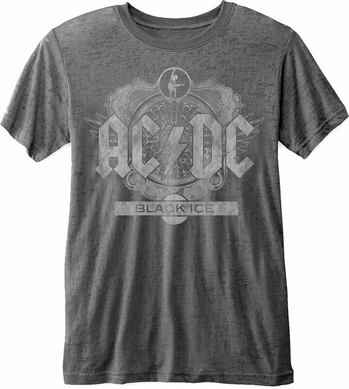 T-Shirt AC/DC T-Shirt Black Ice Charcoal L