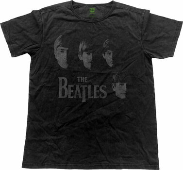 T-Shirt The Beatles T-Shirt Faces Vintage Black L - 1
