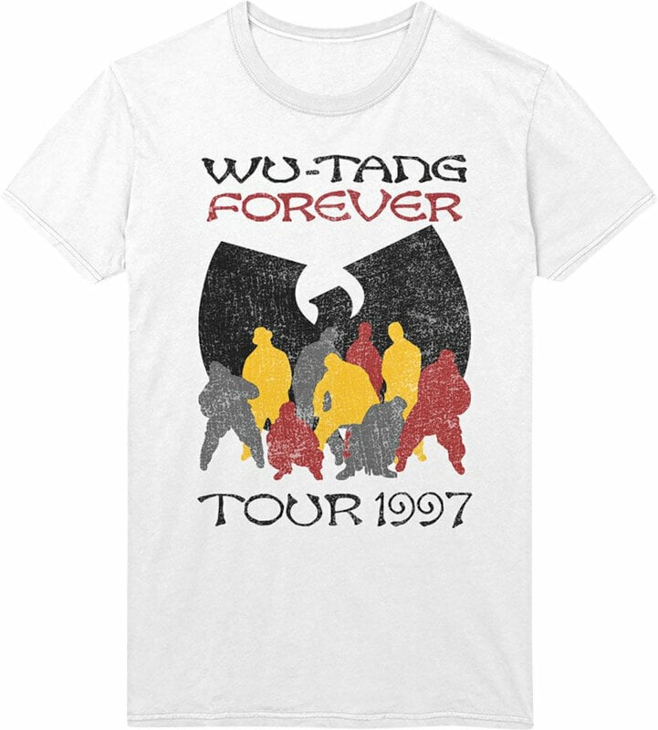 T-Shirt Wu-Tang Clan T-Shirt Forever Tour '97 White 2XL