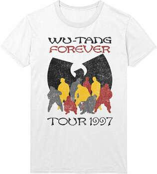 T-Shirt Wu-Tang Clan T-Shirt Forever Tour '97 White 2XL - 1