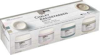 Colore per vetro Kreul 75305 Set di colori a gesso 4 x 150 ml