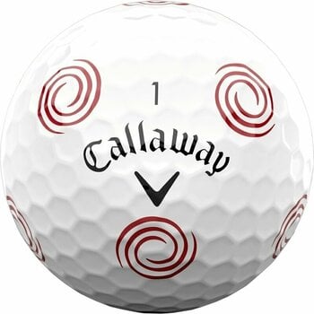 Нова топка за голф Callaway Chrome Soft Truvis Odyssey Swirl - 1