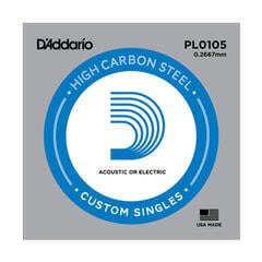 Single Guitar String D'Addario PL 0105 Single Guitar String