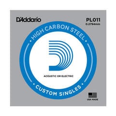 Samostatná struna pre gitaru D'Addario PL 011 Samostatná struna pre gitaru