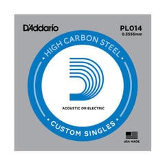 Single Guitar String D'Addario PL 014 Single Guitar String
