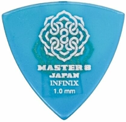 Plettro Master 8 Japan Infinix Hard Grip Triangle 1.0 mm Plettro