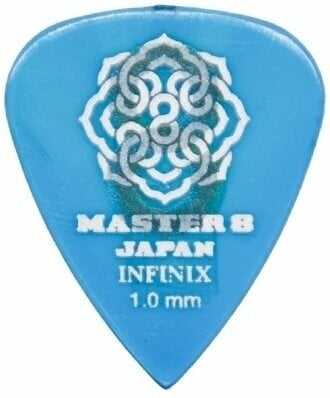 Plectrum Master 8 Japan Infinix Hard Grip Teardrop 1.0 mm Plectrum