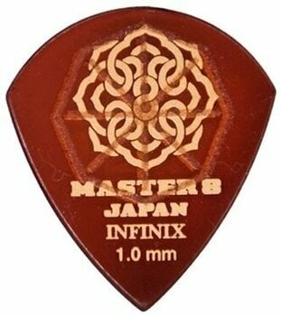 Plectrum Master 8 Japan Infinix Hard Grip Jazz Type 1.0 mm Plectrum - 1