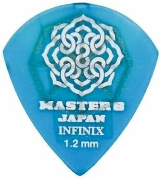 Plektrum Master 8 Japan Infinix Hard Grip Jazz Type 1.2 mm Plektrum - 1