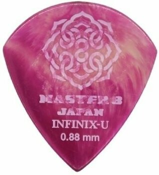 Plektra Master 8 Japan Infinix-U Jazz Type 0.88 mm Hard Grip Plektra - 1