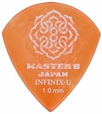 Médiators Master 8 Japan Infinix-U Jazz Type 1.0 mm Hard Grip Médiators