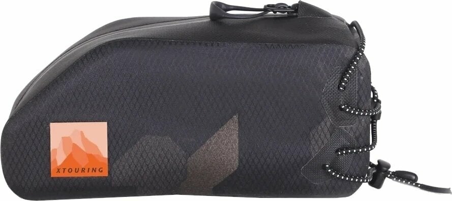 Cyklistická taška Woho X-Touring Top Tube Bag Dry Cyber Camo Diamond Black 1,1 L