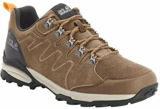 Womens Outdoor Shoes Jack Wolfskin Refugio Texapore Low W Brown/Apricot 36 Womens Outdoor Shoes - 1
