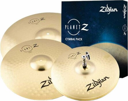 Set de cymbales Zildjian PLZ4PK Planet Z 4 14/16/20 Set de cymbales - 1