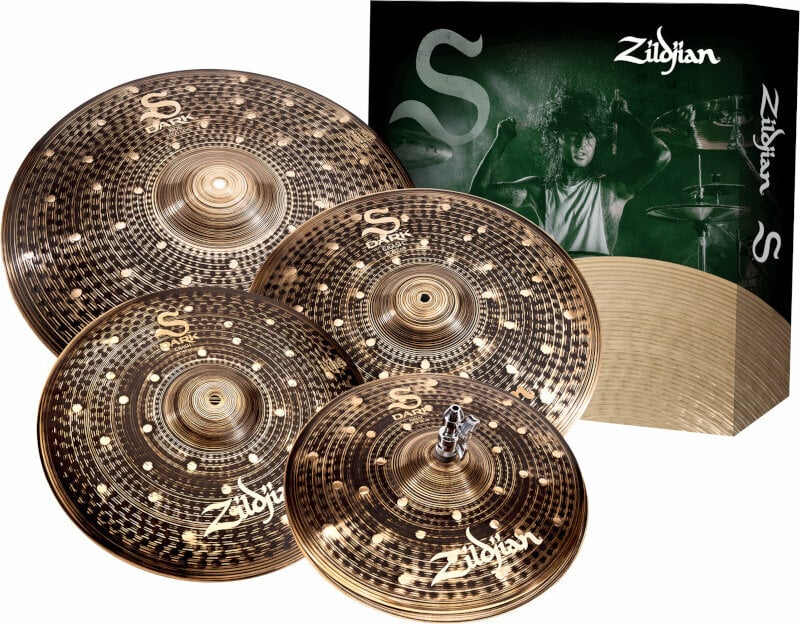 Komplet talerzy perkusyjnych Zildjian SD4680 S Series Dark Cymbal Set Komplet talerzy perkusyjnych