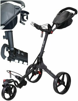 Ročni voziček za golf Big Max IQ² 360 SET Phantom Black Ročni voziček za golf - 1
