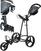 Ročni voziček za golf Big Max Autofold X2 SET Phantom Black Ročni voziček za golf