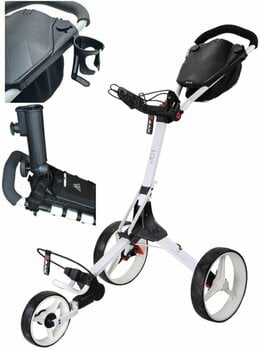 Ročni voziček za golf Big Max IQ² SET White Ročni voziček za golf - 1