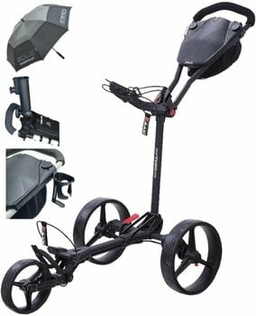 Ročni voziček za golf Big Max Blade Trio Deluxe SET Phantom Black Ročni voziček za golf - 1