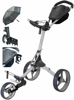 Manuální golfové vozíky Big Max IQ² Deluxe SET Grey/Charcoal Manuální golfové vozíky - 1