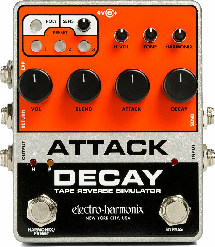 Guitar Effect Electro Harmonix Attack Decay