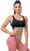 Fitness Unterwäsche Nebbia Smart Zip Front Sports Bra Black S Fitness Unterwäsche